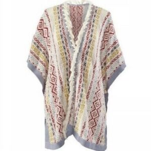 Cabi Love Carol 5001 Siesta Boho Poncho Size XS/S